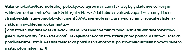 64 MODUL 3: Zpracování textu SYLABUS CORE 5.0 3.3.1.2 TIP: Označený text rychle zvýrazníte také pomocí klávesových zkratek Ctrl+B (tučné písmo), Ctrl+I (kurzíva) a Ctrl+U (podtržení textu).