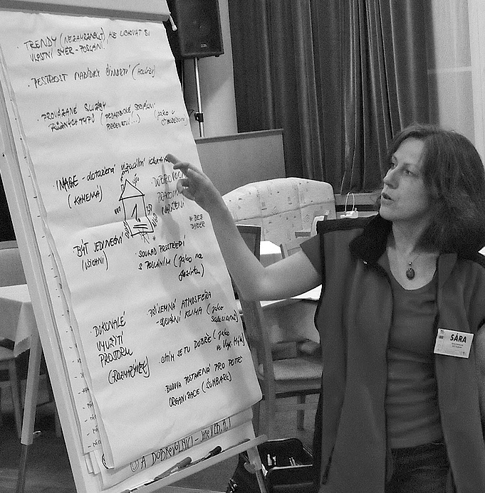 1-03 list 1 BRAINSTORMING Průřezové metody Divergentní metoda Využití metody: Plánovací, řešitelské a rozhodovací setkání Facilitátor: Ano Ideální počet účastníků: 7 9 (může být však využit i