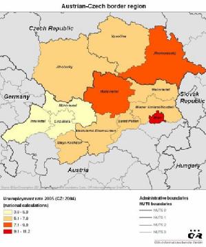 1,7 Linz-Wels 337 700 4,6 6,8 Mühlviertel 82 800 6,0-0,1 Steyr-Kirchdorf 72 900 8,2 0,0 Horní Rakousko 722 100 4,6 3,4 RAKOUSKO (celkem) 4 145 500 4,2 1,5 Jihočeský kraj 295 890-5,7-0,8 JIhomoravský