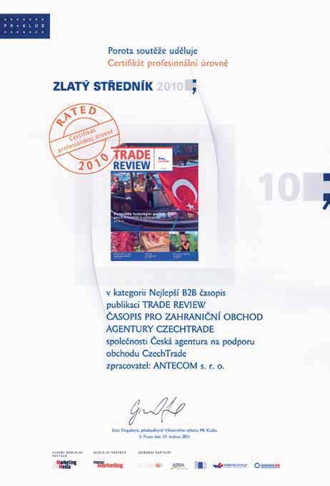 ČIA NEWS Stros vyvezl loni za 200 milionů korun Společnost Stros vyvezla v loňském roce výrobky v hodnotě zhruba 200 milionů Kč.