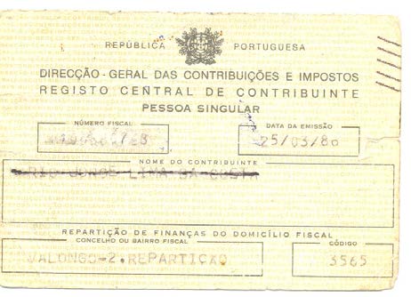 s vydávaných portugalskou daňovou správou