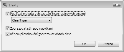 Uvidíte zde osm základních barevných motivů, které aplikujete velmi jednoduchým klepnutím myší na vybranou barvu.