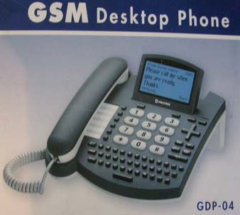 linku. Používá se tam kde klient nemá pevnou linku nebo chce zařízení využívat na více místech, což umožňuje tento mobilní GSM telefon.