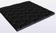 DESKY PODLAHOVÉ - gumové 1.6.1. Desky podlahové gumové Podlahové desky slouží jako izola ní, vyrovnávací, bezpe nostní a ochranná krytina.