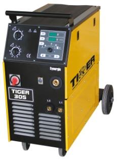 TIGER WELDING platné od 01/2011 - strana 5 - MIG/MAG KOMPAKTNÍ SVAŘOVACÍ STROJE PRO STŘEDNĚ TĚŽKOU A TĚŽKOU STROJÍRENSKOU VÝROBU TIGER 280, 305, 309, 389, 384, 405 tiger280 TIGER 280 STANDARD