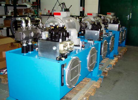REFERENCE REFERENCE Výroba hydraulických agregátů Agregáty pro lisy na výrobu svařovacích obalovaných elektrod o průměru 2,5-8 mm, délkách 300-450 mm.