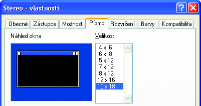 Pravým tlaèítkem myši kliknìte na zástupce programu, volbou Vlastnosti otevøete detailní nastavení zástupce a v položce Cíl upravte cestu pro spouštìní programu následovnì: C:\STEREO*\SXP.