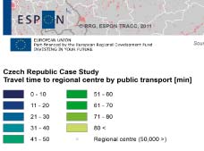 Projekt také přebírá a aktualizuje existující studie dostupnosti za použití nejnovější dostupné sítě a socioekonomických dat, rozšiřuje řady indikátorů dostupnosti a rozvíjí