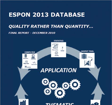 PRIORITA 3 VĚDECKÁ PLATFORMA ESPON DATABASE 2013 DATABÁZE ESPON 2013, FÁZE I A II ESPON DATABASE 2013, PHASE I AND II Tento projekt probíhal v e dvou fázích první pokrývala období mezi lety 2008 až