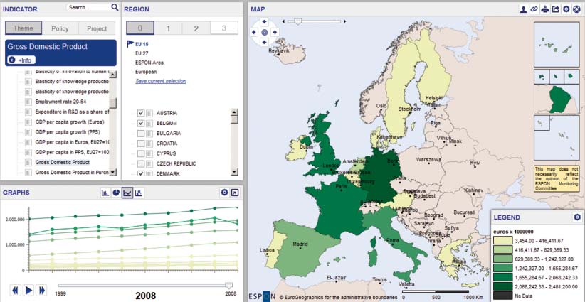 PRIORITA 3 VĚDECKÁ PLATFORMA Cílem projektu je vytvořit webovou verzi HyperAtlasu, která zahrnuje časovou dimenzi atlasu, nové oblasti a nové zónování, aktualizuje odchylky založené na časové