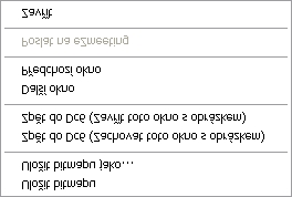 SPIRIT 11 nové funkce 61 Ukončit pravým tlačítkem Pokud je tato volba aktivní, můžete stínovaný obrázek zrušit přímo kliknutím pravým tlačítkem myši.