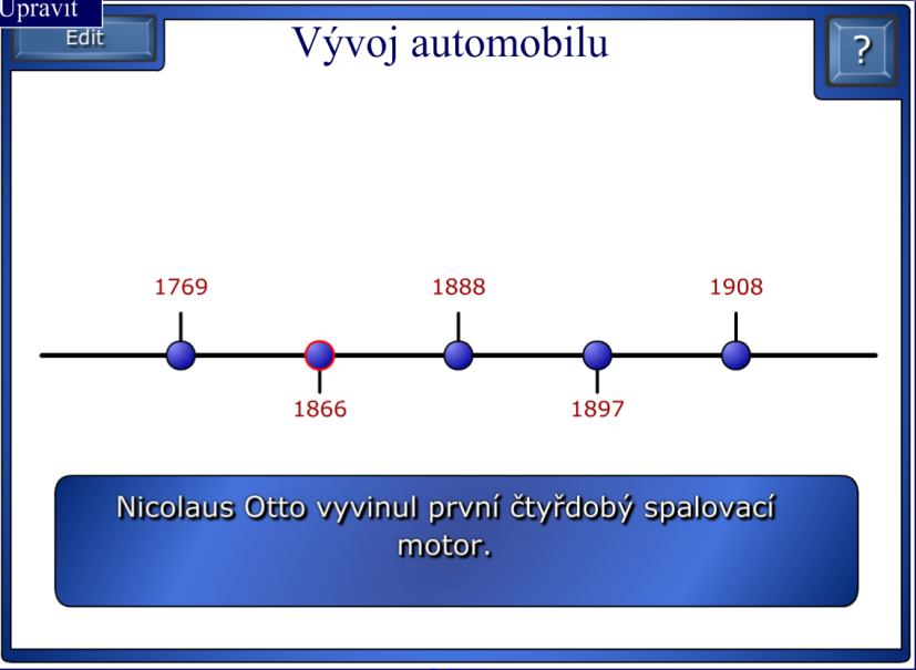 1.1.1.8 Časová osa Je určena pro výkladovou část učiva.