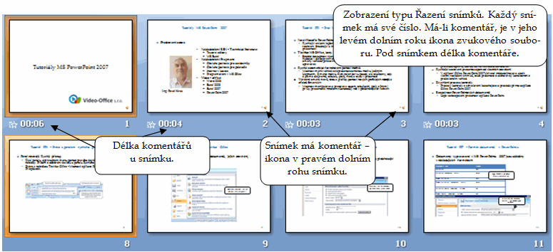 5. Chceme-li mluvený komentář propojit, zaškrtneme políčko Propojit mluvený komentář doa pomocí tlačítka Procházet najdeme místo pro uložení zvukového souboru.