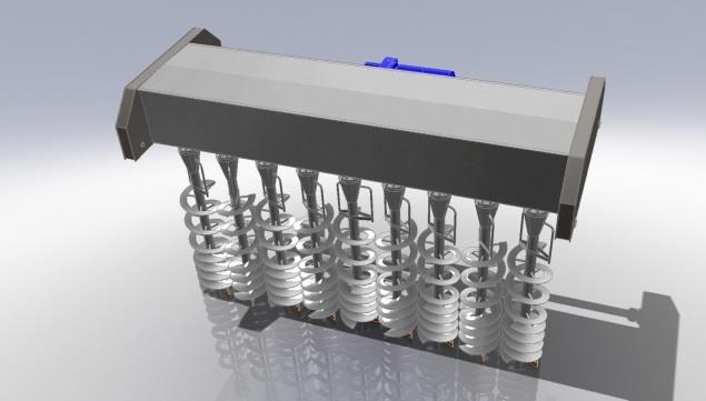 V současné době díky silnému konstrukčnímu a projekčnímu týmu disponuje naše společnost kompletní výrobní dokumentací a názornými 3D modely následujících technologických celků: Oblast klíčírny: