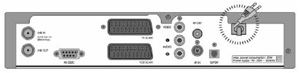 některými TV programy (především pro soundtracky filmů) použijte zesilovač (věž) s dekodérem Dolby Digital. 2.3 Zapnutí přijímače 1.