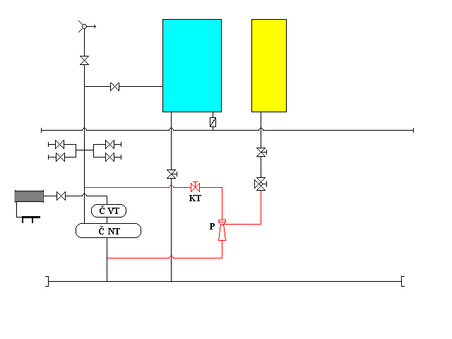 7. Přiměšovač, přívod pěnidla/tlakové