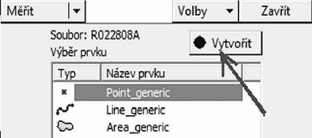 9: TerraSync - nastavení výšky antény; zdroj: ÚHÚL V další nabídce vybereme Point-generic, zmáčkneme volby interval záznamu a zadáme 1 s. Potvrdíme OK a zmáčkneme vytvořit viz obr. P8.10 (str. 495).