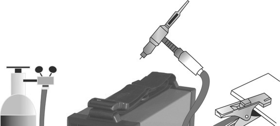 Den Anweisungen der Elektrodenhersteller nach sollen die Schweißkabel so kurz wie möglich, nah und am Boden oder nicht weit vondembodengelegtwerden.