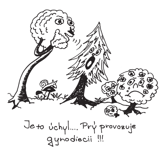 případem je přitom již zmiňovaná situace, kdy v populaci nacházíme vedle sebe hermafrodity a funkčně samičí jedince, tedy tzv. gynodiecie.