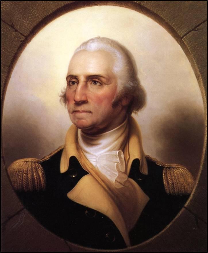Významné osobnosti George Washington americký voják a