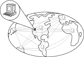 Netrvalo dlouho a ARPANET přesáhl hranice USA. Jednalo se již o síť mezinárodní a začalo se jit říkat INTERNET (INTER-mezinárodní, NET síť).