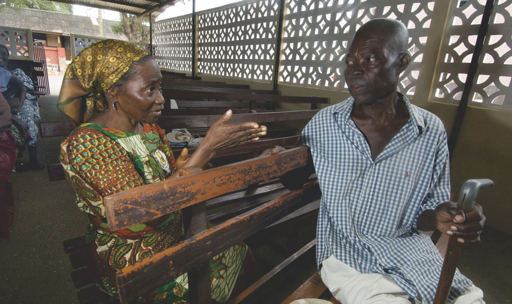 Podpora práv starších žen v Ghaně Ghanská pobočka HelpAge International zdokumentovala případy porušování práv starších žen a několik případů předala soudu.