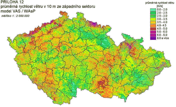 Existuje 12 stupňová stupnice pro rychlost větru Km/h, m/s Dále je