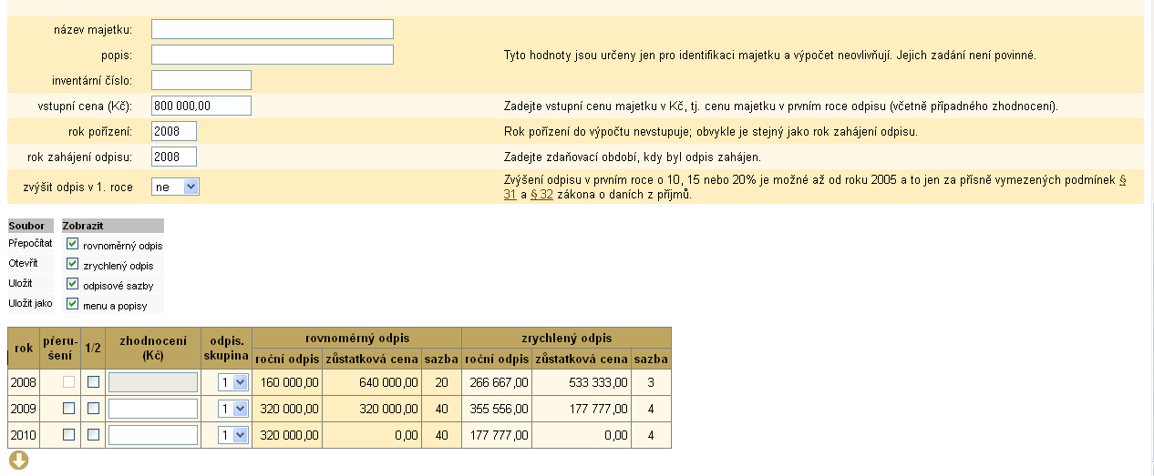 TEORIE V y b a v e n í p o d n i k u v s t u p y Účetní a daňové odpisy V podnikové praxi se rozlišují účetní a daňové odpisy.