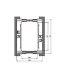 2000-2200 CW + 700 to 1300 Optional DW = (CW-100) mm 1,5 x CW + 200 mm 1,35 x CW + 200 mm 2000-2500