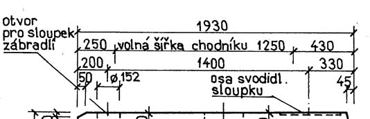 Betonové mosty I Modul CB3 sa byla kotvena výztuží vyčnívající z nosné konstrukce.