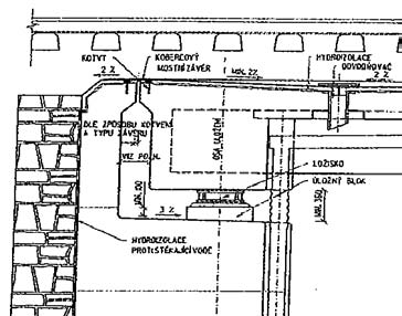 Betonové mosty I Modul CB3 5.5 Zvláštnosti závěrů železničních mostů Zvláštní úpravy mostních závěrů železničních (obecně i drážních) mostů vyplývají z existence štěrkového kolejového lože.