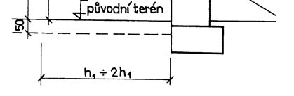 Návrh konstrukce bez přechodové desky má vycházet z těchto podmínek: Stupeň konsolidace podloží v době dokončení vozovky má být min. 80 %.