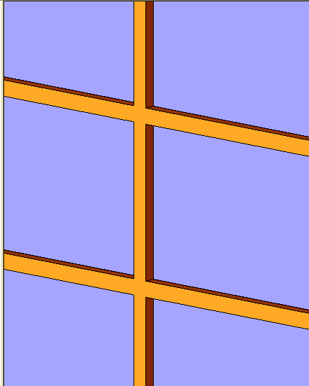 pomocí nástroje připojit geometrii na horní liště. Klikneme na 1. konstrukci (1.