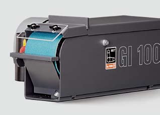 GRIT GI Profesionální menší pásová bruska: pásová bruska GRIT GI 100/GI 100 EF.