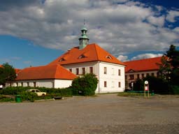 119 (radnice) (v lesích za osadou Vlaška) jsou dodnes patrné zbytky slovanského nížinného kruhového hradiště zvané Dvorce, ale také Na valech.