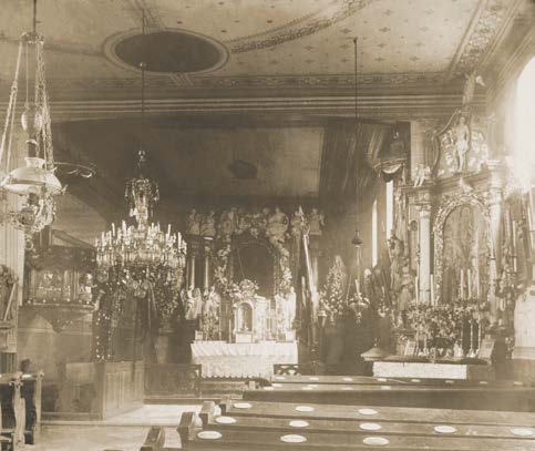 Samostatným farním kostelem Vneděli 22. po sv. Duchu roku 1871 (29. října) oznamoval bruzovický farář Madry farníkům shromážděným ke službám Božím ve farním kostele sv.