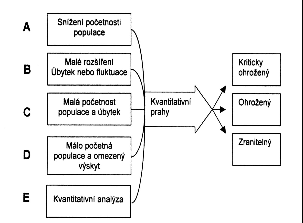 osmdesát ch let zahájilo IUCN pod zá titou Komise pro pfieïití druhû (SSC Species Survival Commision) pfiehodnocení kategorií ãerven ch seznamû.