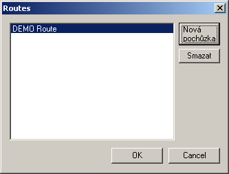Klikněte na tlačítko OK a pochůzka bude přenesena do komunikačního okna programu DDS2000. 6.