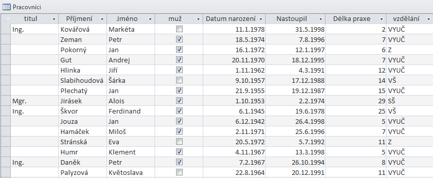 TEORIE ÚVOD DO RELAČNÍCH DATABÁZÍ 1 Základní pojmy databáze Databáze - je souhrn dat vztahujících se k jednomu tématu.