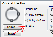 Přiřazení obrázku k příkazu 1 Klikněte na kartu Správa panel Přizpůsobení Uživatelské rozhraní.