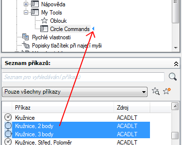 3 Klikněte pravým tlačítkem na nabídku. Klikněte na položku Nová vnořená nabídka. Nová podnabídka (s názvem Nabídka1) bude umístěna na spodní konec nabídky, kterou jste vybrali pro přidání podnabídky.