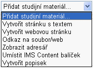 29 5 PŘIPRAVUJEME STUDIJNÍ MATERIÁLY Cíle V této kapitole se naučíte: jaké studijní materiály můžete vytvářet v prostředí Moodle jak vytvářet stránku s textem jak vytvářet webovou stránku jak