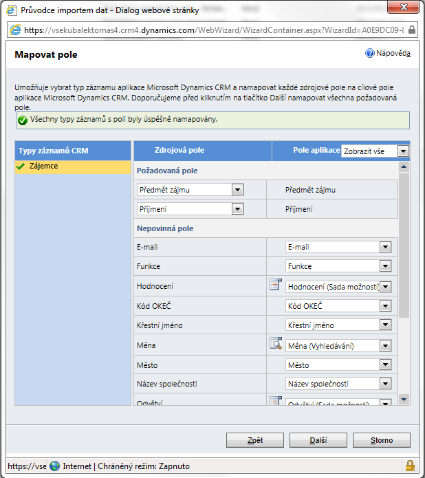 Řízení vztahů se zákazníky Microsoft Dynamics CRM 33 OBR.