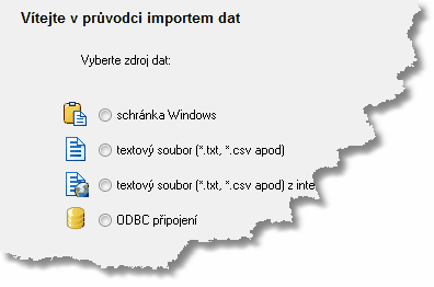 Práce s programem 17 Mazání záznamů ze seznamu příjemců Pro mazání můžete použít několik možností - nalezení a odstranění duplicitních adres - tlačítko nabízí dvě funkce: odstranění vybraných záznamů