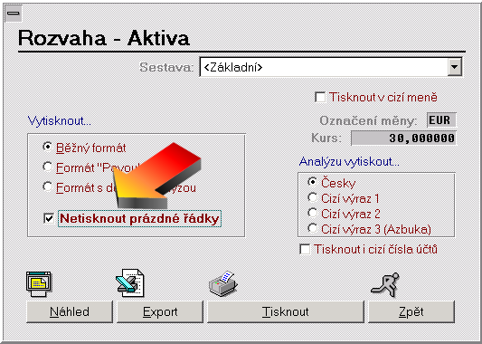 Roční účetní závěrka podvojného účetnictví 2003 25 mohou sestavovat účetní závěrku ve zjednodušeném rozsahu.