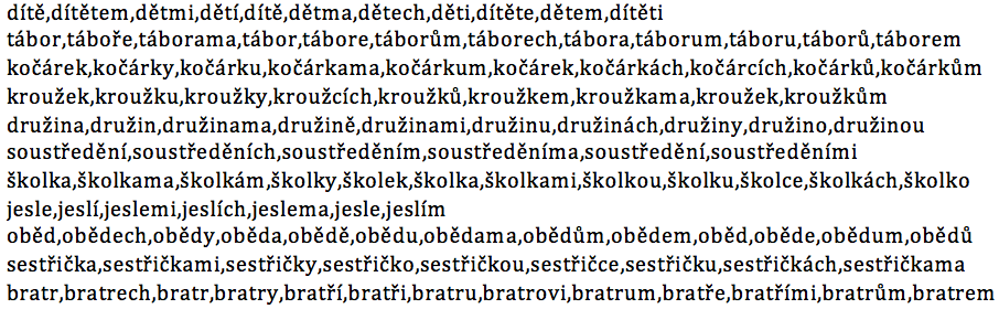 Kateřina Hawlová Vzhledem k charakteru dat nešlo předem stanovit, jaké výsledky budou výstupem analytických aktivit.