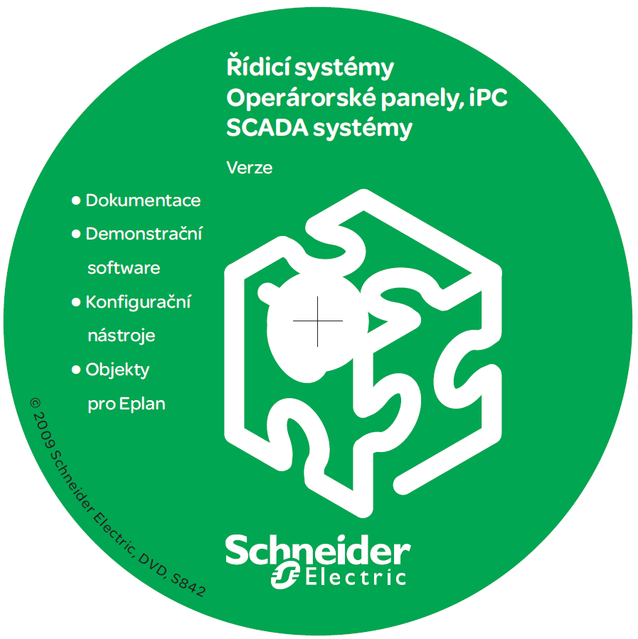 DVD zdarma, sw, dokumentace typové označení: QS842 DVD řídicí systémy, operátorské panely, SCADA systémy Obchodně technická dokumentace těchto produktů: PLC - Zelio Logic, Twido, Modicon M340,