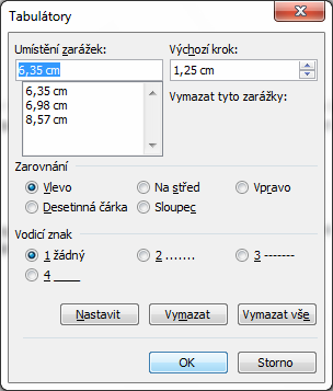 1111113016.7.2013 Další úpravy odstavce Odsazení odstavce 1. umísíme kurzor do odstavce nebo označíme více odstavců 2.