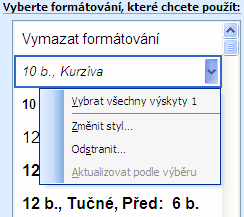 2121213016.7.2013 KAPITOLA 9 VLASTNÍ STYLY, OBSAH, OBÁLKY, ŠTÍTKY Vytvoření nového vlastního stylu z již naformátovaného odstavce 1. Dát kurzor do již naformátovaného odstavce 2.