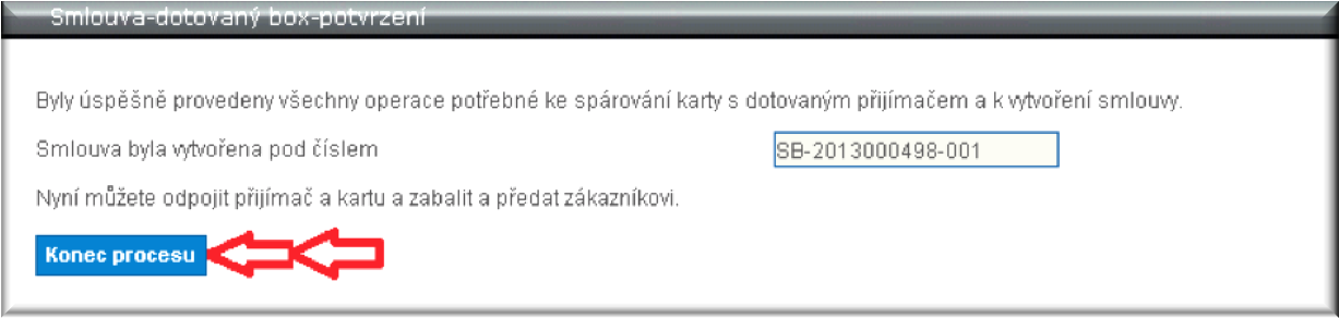 11. Ujistěte se, že je přijímač s vloženou kartou v provozu na některé z předvoleb Skylinku. 12. Následuje generování Validačního kódu, sledujte obrazovku připojeného televizoru.